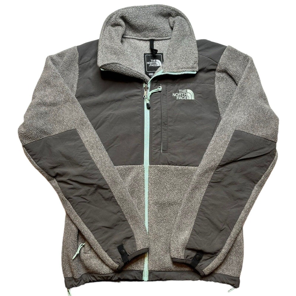 The North Face Denali Full Zipper Fleece Gray Jacket Size XS Women’s Outdoor